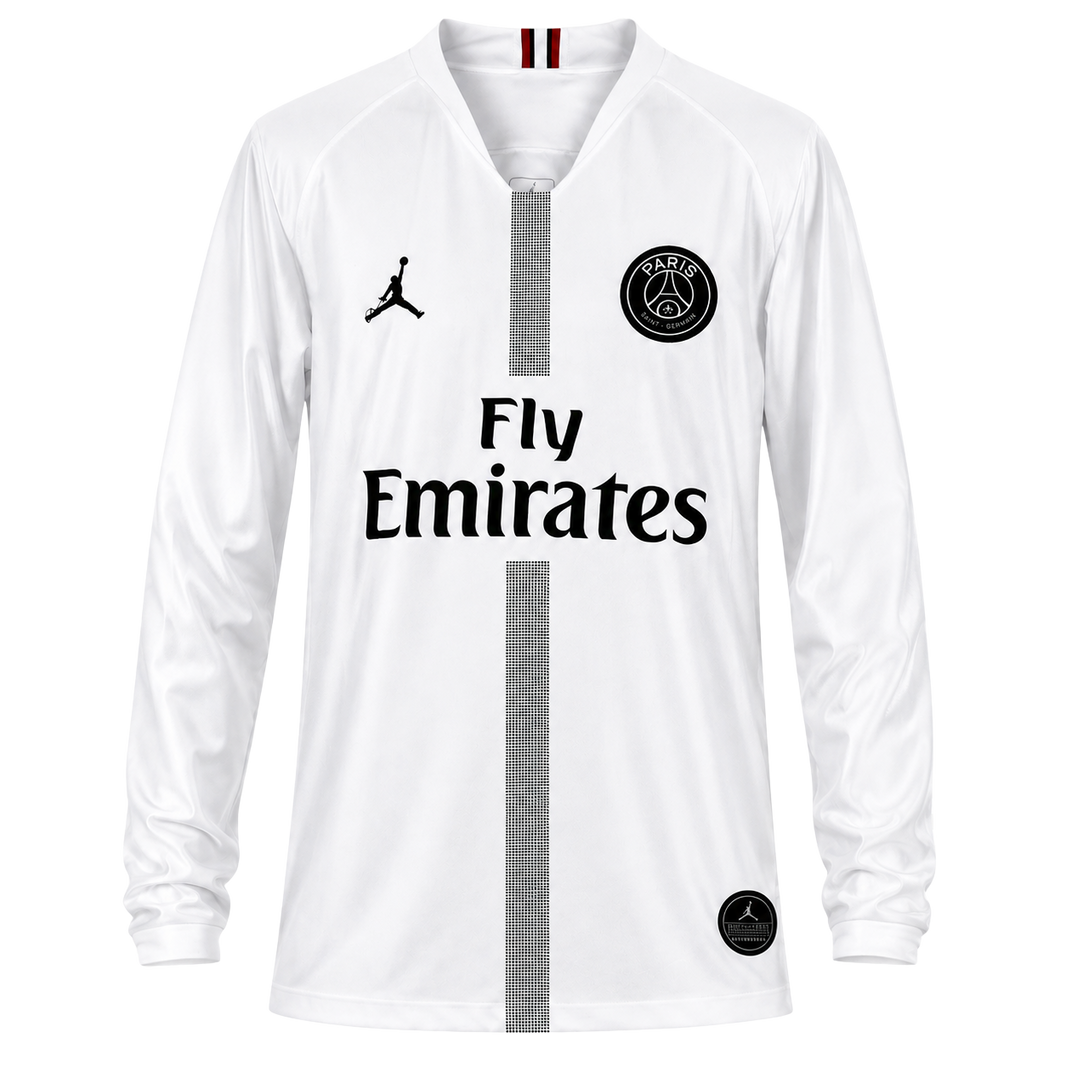 Paris Saint-Germain 18/19 Champions League Branca - Retrô