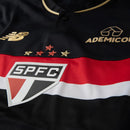 Camisa São Paulo III 25/26 - Torcedor Adidas Masculina - Preta com detalhes em vermelho e branco