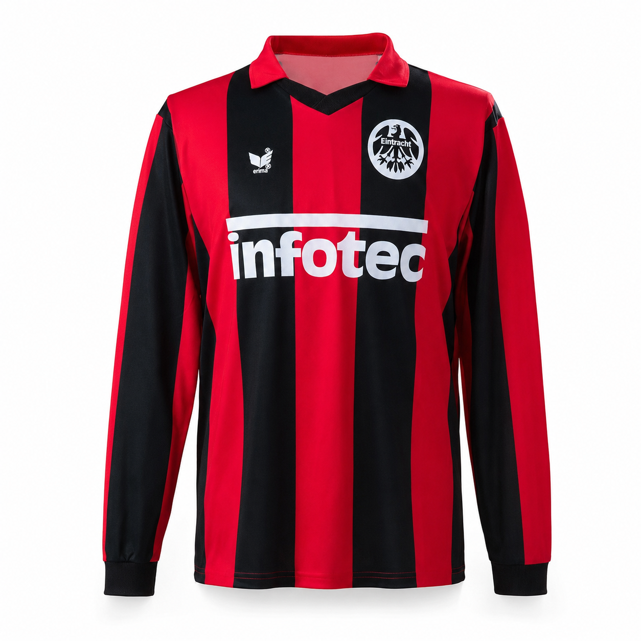 Eintracht Frankfurt 83/84 - Home - Retrô Manga longa