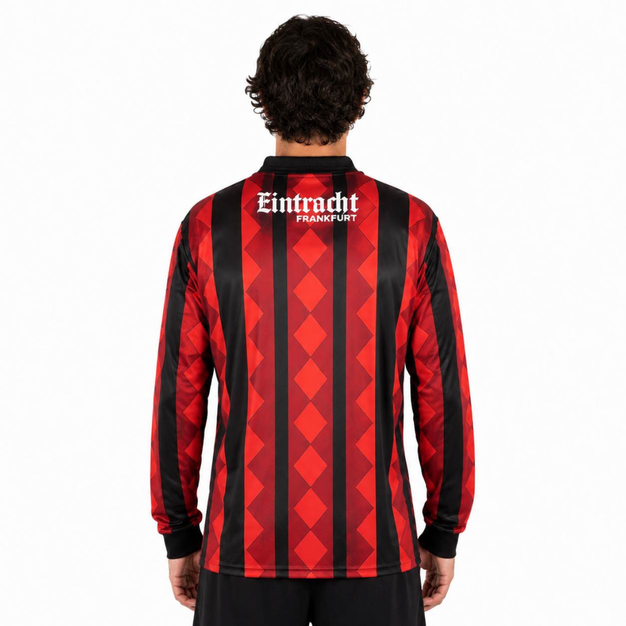 Eintracht Frankfurt 95/96 - Home - Retrô Manga longa