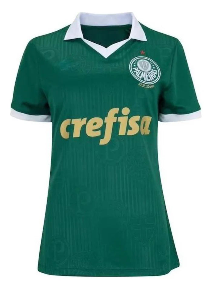 Camisa Palmeiras I 24/25 - Torcedor Puma Feminina - Verde