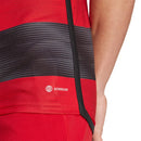 Camisa Flamengo I 23/24 Torcedor Adidas Masculina - Vermelho e Preto