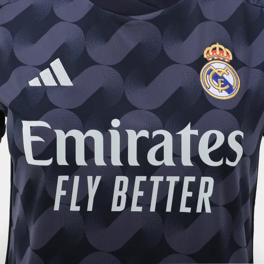 Camisa Real Madrid ll 23/24 - Feminina Adidas - Cinza