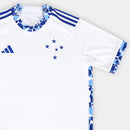 Camisa Cruzeiro II 24/25 - Torcedor Adidas Masculina - Branca com detalhes em azul