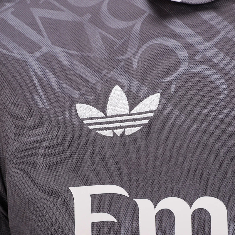 Camisa Real Madrid Ill 24/25 - Torcedor Adidas Masculina - Cinza