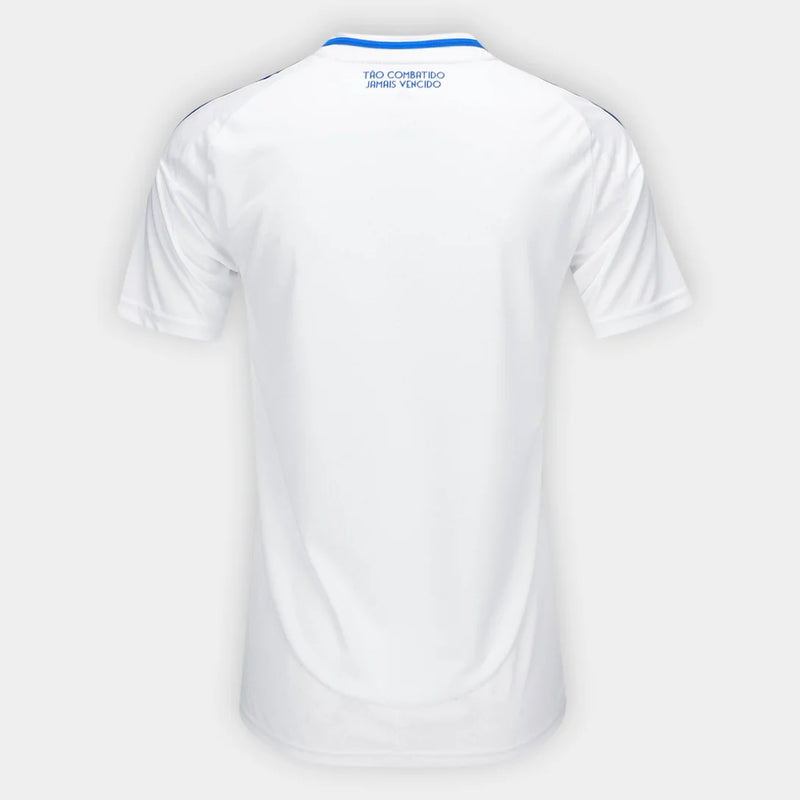 Camisa Cruzeiro Il 25/26 - Torcedor Adidas Feminina - Branca e Azul