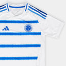 Camisa Cruzeiro Il 25/26 - Torcedor Adidas Feminina - Branca e Azul