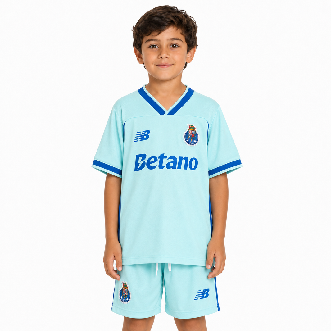 FC Porto 26/27 Terceiro Uniforme - Conjunto Infantil
