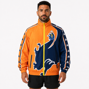 FC Porto Jacket Windbreaker - Orange & Yellow - 2 in 1 - Veste