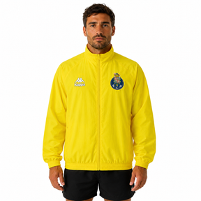 FC Porto Jacket Windbreaker - Orange & Yellow - 2 in 1 - Veste