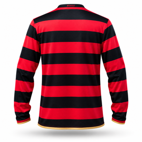 Flamengo 2008 Home Mangas Longas - Retro