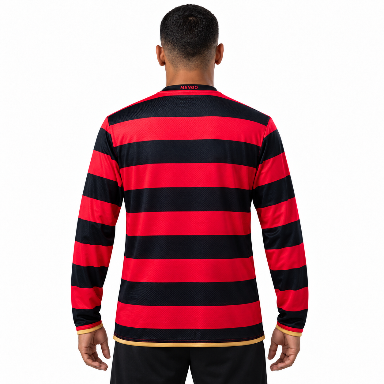 Flamengo 2008 Home Mangas Longas - Retro