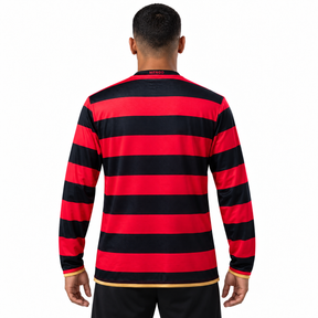 Flamengo 2008 Home Mangas Longas - Retro