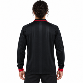 Flamengo 2019 Black Classic Edition Mangas Longas - Retro