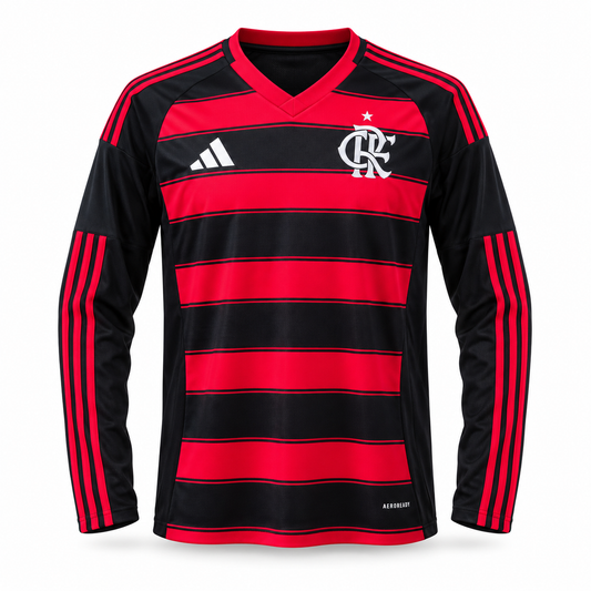 Flamengo 2025 Home - Long Sleeve - Fan