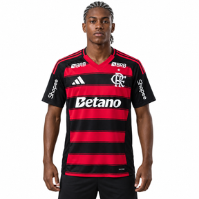 Flamengo 2025 Home (Todos os Patrocínios) - Torcedor