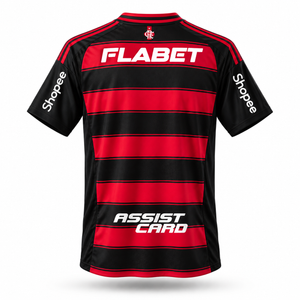 Flamengo 2025 Titular (Todos os Patrocínios) - Torcedor