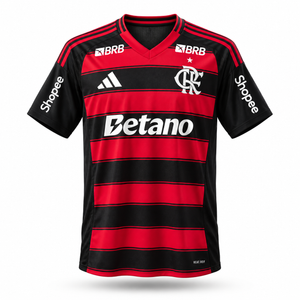 Flamengo 2025 Local (Todos los Patrocinios) - Aficionado