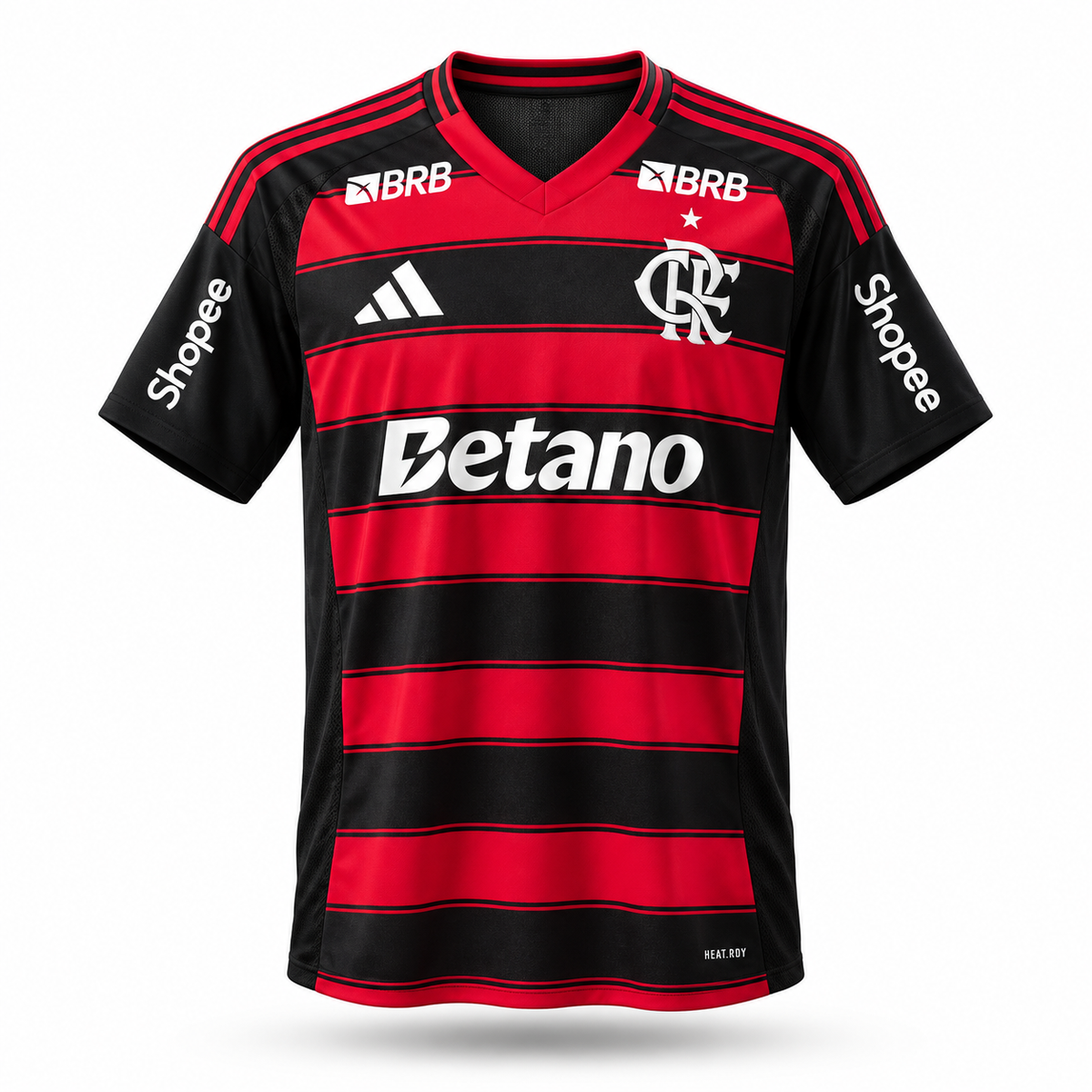 Flamengo 2025 Home (Todos os Patrocínios) - Torcedor