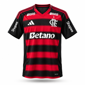Flamengo 2025 Home (Todos os Patrocínios) - Torcedor