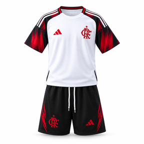 Flamengo 2025 Away - Kids Kit