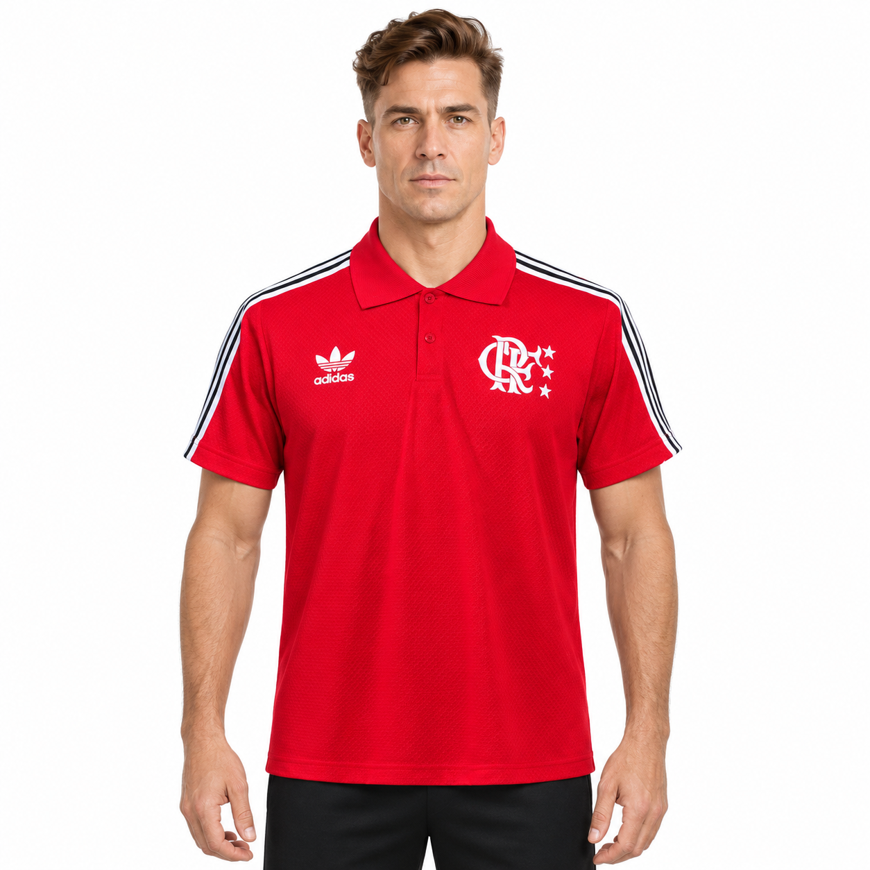 Flamengo 2025 Polo vermelha - Torcedor