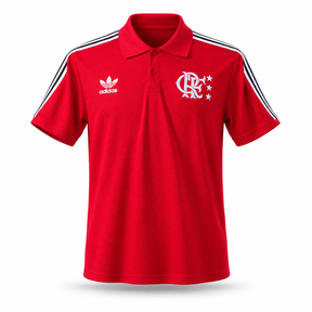 Flamengo 2025 Polo vermelha - Torcedor
