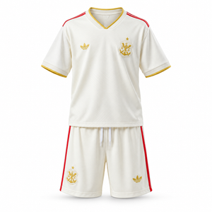 Flamengo 2025 Terceiro Uniforme - Conjunto Infantil