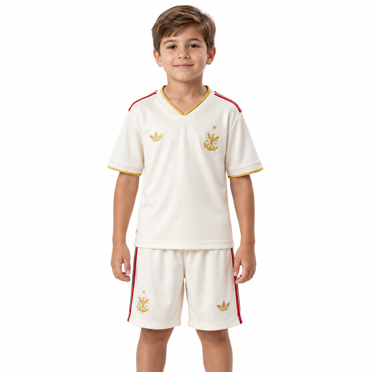 Flamengo 2025 Terceiro Uniforme - Conjunto Infantil