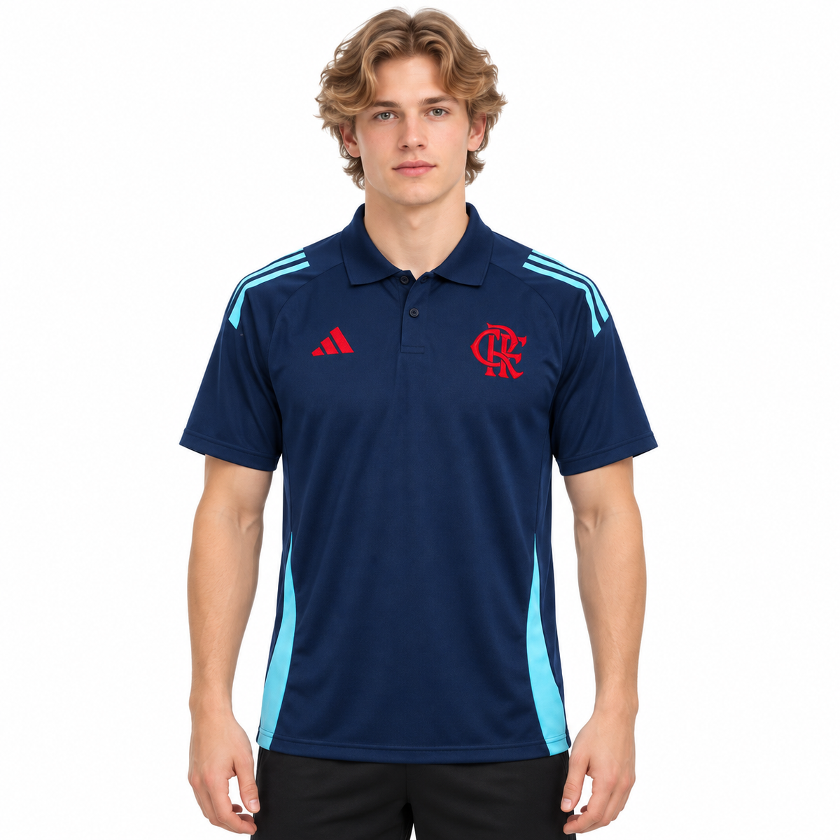 Flamengo 2025 Treino Comissão Tecnica Polo - Fan