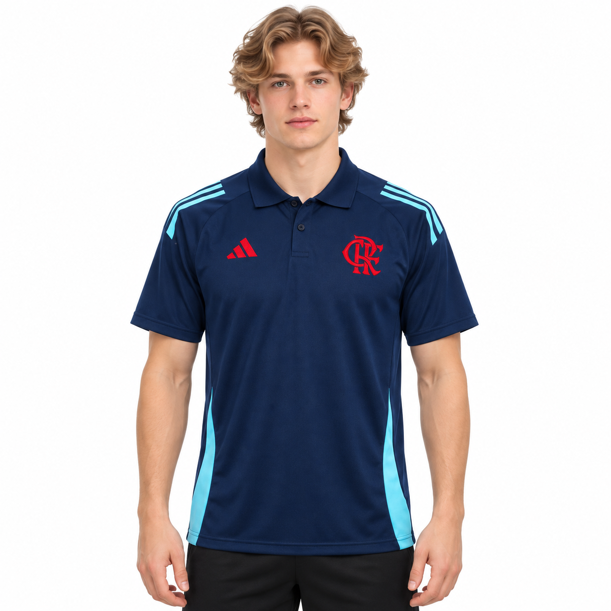Flamengo 2025 Treino Comissão Tecnica Polo - Torcedor