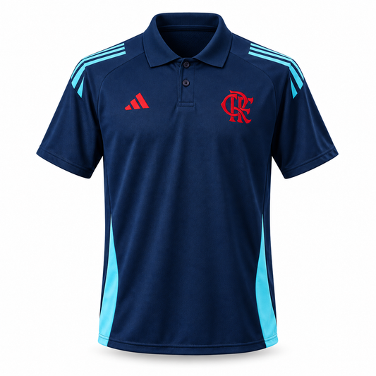 Flamengo 2025 Treino Comissão Tecnica Polo - Fan