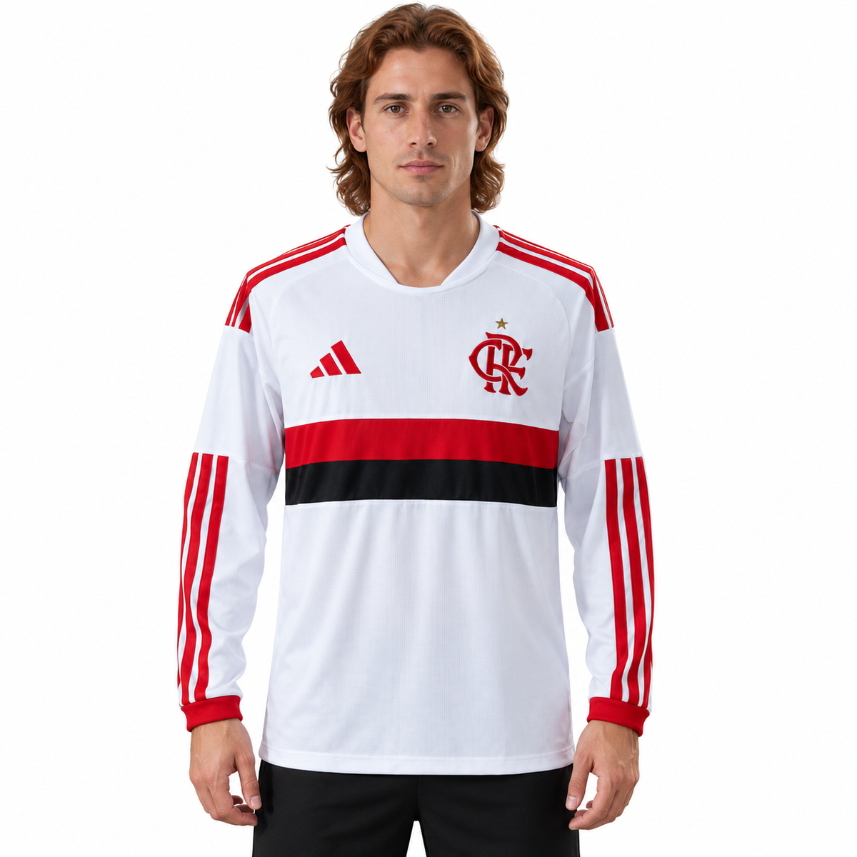 Flamengo 2026 Visitante - Manga Longa - Torcedor