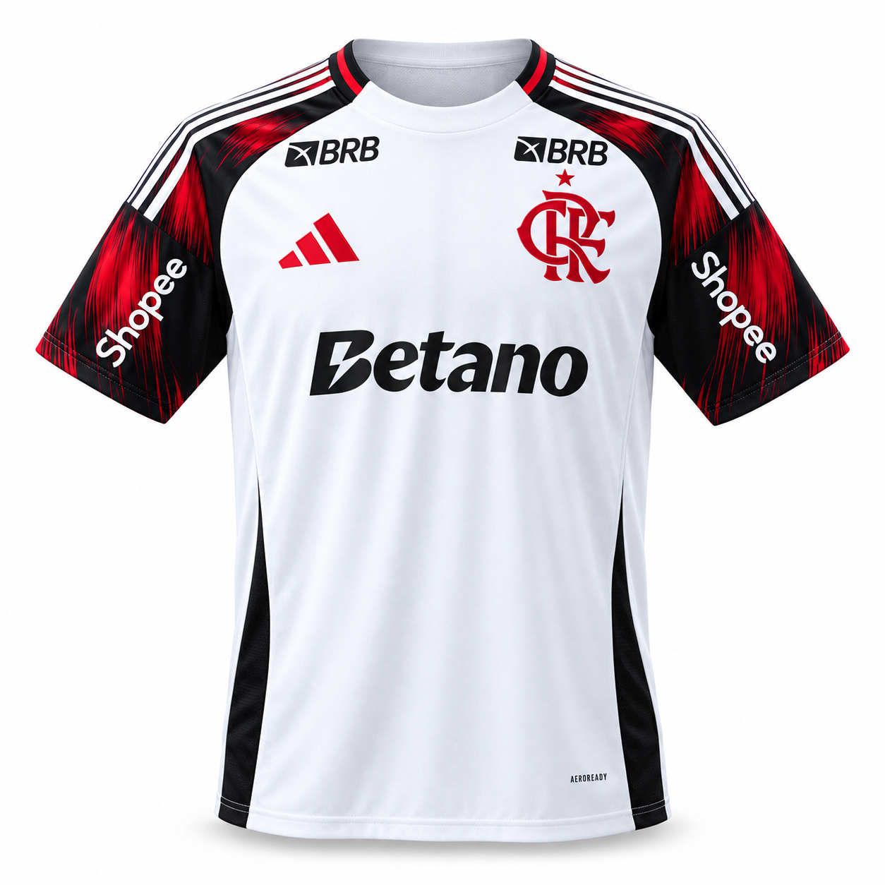 Flamengo 2025 Away (Todos Pratrocionios) - Torcedor