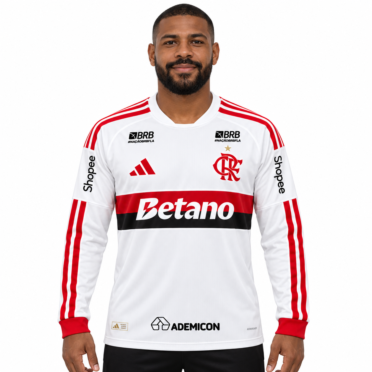 Flamengo 2026 Away (Todos os patrocinios) - Jogador