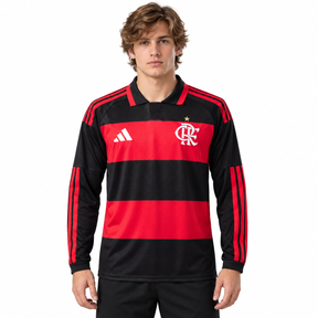 Flamengo 2026 Home - Manga Longa - Torcedor