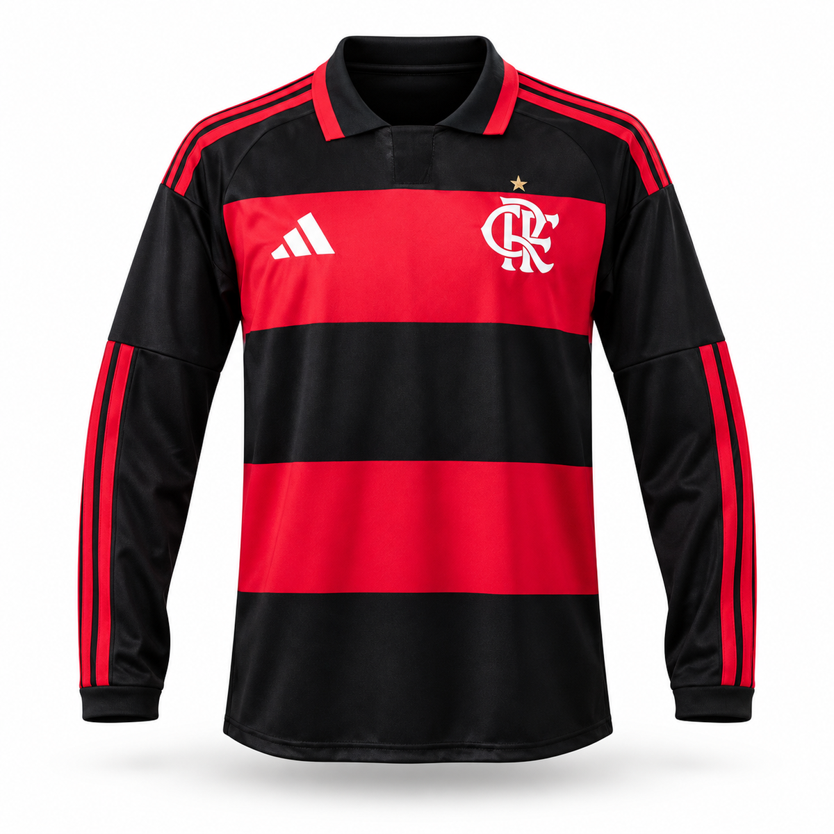 Flamengo 2026 Home - Manga Longa - Torcedor