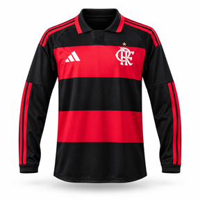 Flamengo 2026 Home - Manga Longa - Torcedor