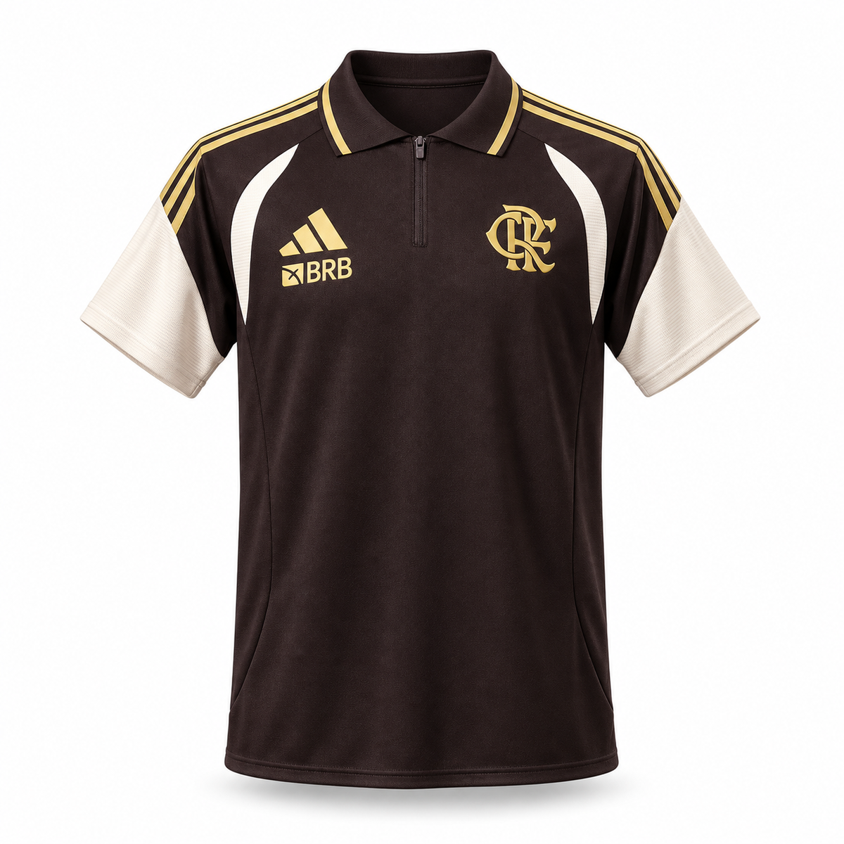 Flamengo 2026 Polo - Brown - Torcedor