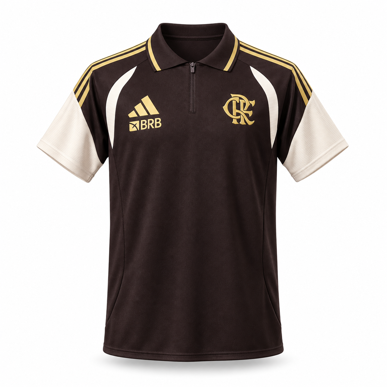 Flamengo 2026 Polo - Brown - Torcedor
