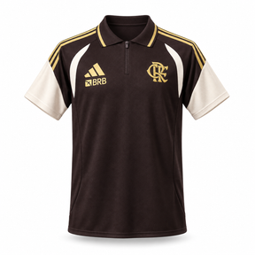 Flamengo 2026 Polo - Brown - Torcedor