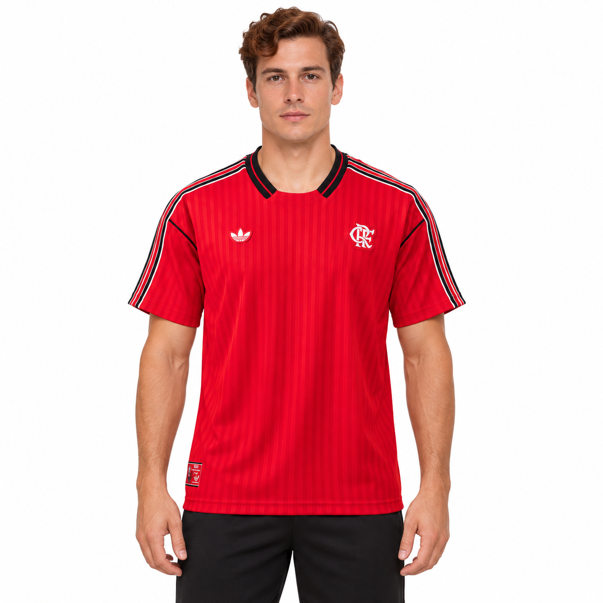 Flamengo 2026 Estilo Retrô Vermelha - Torcedor