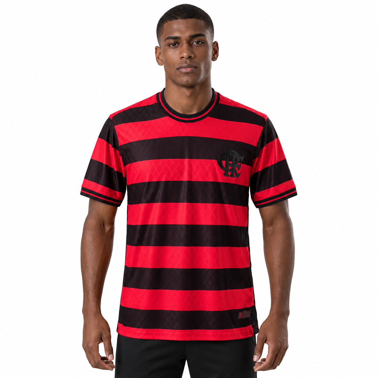 Flamengo 2026 Special Edition Red-Black Striped - Torcedor