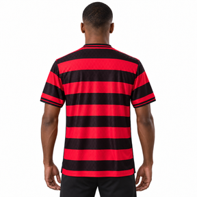 Flamengo 2026 Special Edition Red-Black Striped - Torcedor