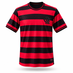 Flamengo 2026 Special Edition Red-Black Striped - Torcedor