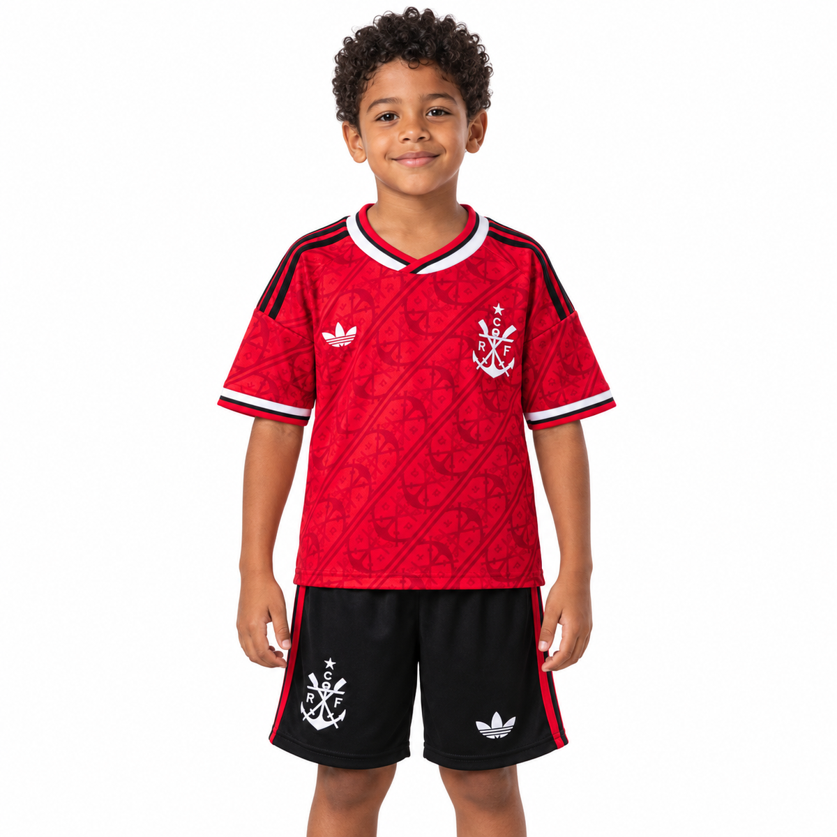 Flamengo 2026 Terceiro Uniforme - Conjunto Infantil