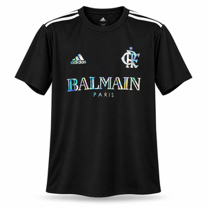 Flamengo x Balmain 2024 - Retrô