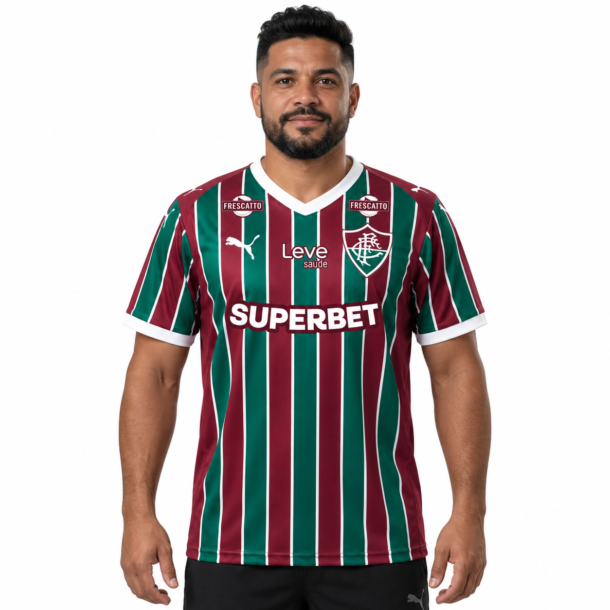 Fluminense 2025 Home (Todos Pratrocionios) - Torcedor