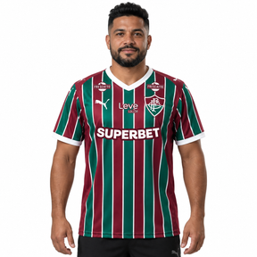 Fluminense 2025 Home (Todos Pratrocionios) - Torcedor