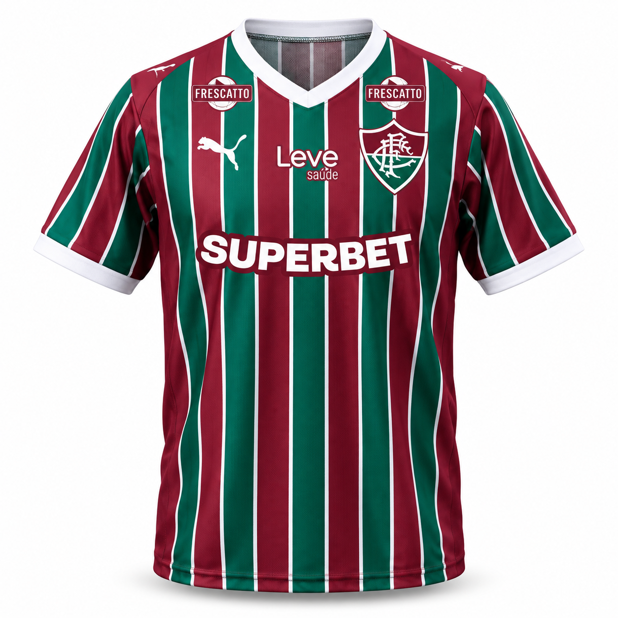 Fluminense 2025 Home (Todos Pratrocionios) - Torcedor